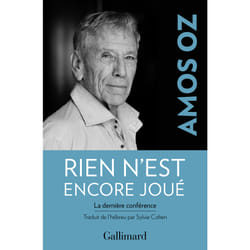 Rien n'est encore joué - la dernière conférence