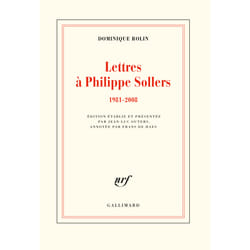 Lettres à Philippe Sollers (1981-2008)