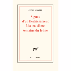 ISBN Signes d’un fléchissement à la troisième semaine du Jeûne, Français, 176 pages