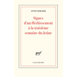 Signes d'un fléchissement à la troisième semaine du jeûne