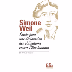 ISBN Étude pour une déclaration des obligations envers l'être humain et autres textes, Français, 96 pages