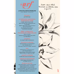ISBN La Nouvelle Revue Française, Français, 144 pages