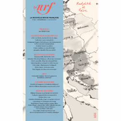 ISBN La Nouvelle Revue Française, Français, 176 pages