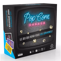 ISBN PopCorn Garage. Le jeu qui rend fous les sérivores !, Français