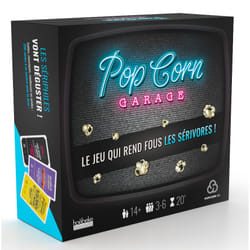 ISBN PopCorn Garage. Le jeu qui rend fous les sérivores !