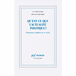 ISBN Qu’est-ce que l’actualité politique ?, Français, 352 pages