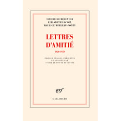 Lettres d'amitié : 1920-1959
