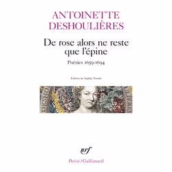ISBN De rose alors ne reste que l’épine, Français, 320 pages
