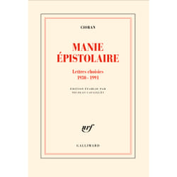 Manie épistolaire : Lettres choisies, 1930-1991