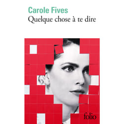 Quelque chose à te dire