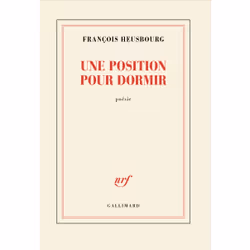 ISBN Une position pour dormir, Français, 112 pages