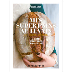 Mes super pains au levain : IG bas, riches en fibres, haute digestibilité... 40 recettes de pains vivants à faire chez soi