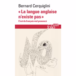 ISBN «La langue anglaise n'existe pas», Français, 208 pages