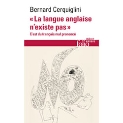 "La langue anglaise n'existe pas" : C'est du français mal prononcé