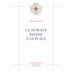 ISBN La Morale remise à sa place, Français, 160 pages