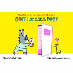 ISBN Chut ! Zaza dort, Français, 12 pages