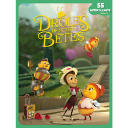 Drôles de petites bêtes - cahier t.1 - 55 autocollants