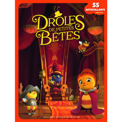 Drôles de petites bêtes - cahier t.2 - 55 autocollants