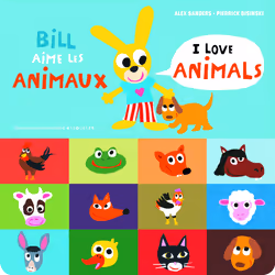ISBN Bill aime les animaux / I love animals, Français, 26 pages