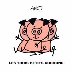 ISBN Les trois petits cochons, Français, 30 pages