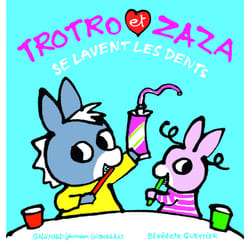 Trotro et Zaza se lavent les dents