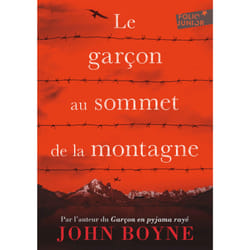 Le garçon au sommet de la montagne