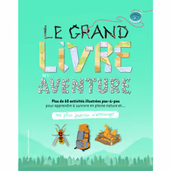 ISBN Le grand livre de l’aventure, Français, 128 pages