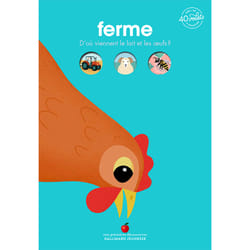 Ferme : d'où viennent le lait et les oeufs ?