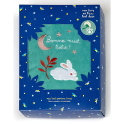 Bonne nuit, bebe ! mon livre en tissu bio