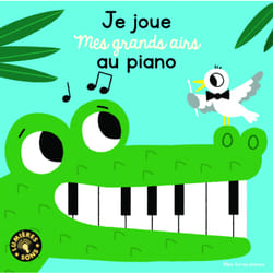 Je joue mes grands airs au piano