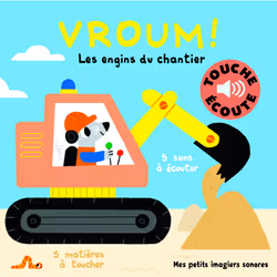 ISBN Vroum ! Les engins du chantier, Français, 14 pages
