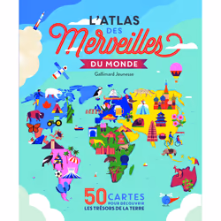 ISBN L'atlas des merveilles du monde, Français, 112 pages