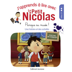 J'apprends à lire avec Le Petit Nicolas Tome 5 : panique au musée