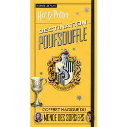 Harry Potter : destination Poufsouffle - coffret magique du monde des sorciers