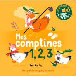 ISBN Mes comptines 1, 2, 3, Français, 12 pages