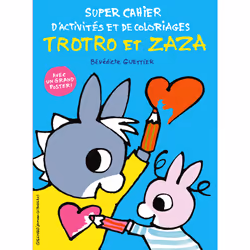 ISBN Super cahier d'activités et de coloriages Trotro et Zaza, Français, 56 pages