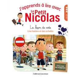 J'apprends à lire avec Le Petit Nicolas Tome 12 : la leçon de code