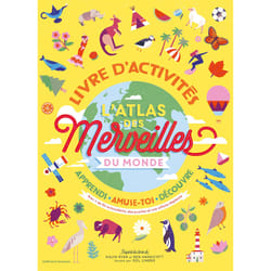 L'atlas des merveilles du monde, livre d'activités