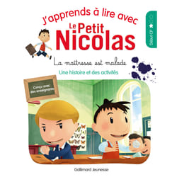 J'apprends à lire avec Le Petit Nicolas Tome 13 : la maîtresse est malade