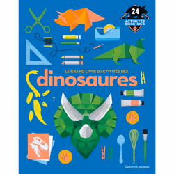 ISBN Le grand livre d’activités des dinosaures, Français, 160 pages