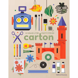 ISBN Le grand livre des activités en carton, Français, 144 pages
