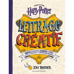 ISBN Lettrage créatif harry Potter, Français, 176 pages