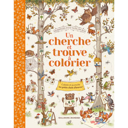 Promenons-nous dans les bois : un cherche et trouve à colorier