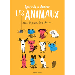 Un livre d'activités artistiques : Apprends à dessiner les animaux avec Marion Deuchars