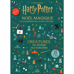 ISBN Le Calendrier de l'Avent officiel - Créatures du monde des sorciers, Français, 4 pages