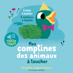 ISBN Mes comptines des animaux à toucher, Français, 12 pages