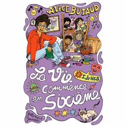 ISBN La vie commence en sixième, Français, 208 pages