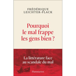 POURQUOI LE MAL FRAPPE LES GENS BIEN ? LA LITTERATURE FACE AU SCANDALE DU MAL, Leichter-Flack Frédérique