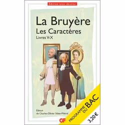 ISBN Les Caractères, Livres V-X - Bac 2022 - Parcours « La comédie sociale », 288 pages