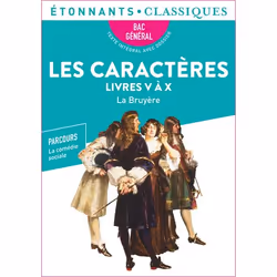 ISBN Les Caractères, Livres V-X - Bac 2022 - Parcours « La comédie sociale », 288 pages